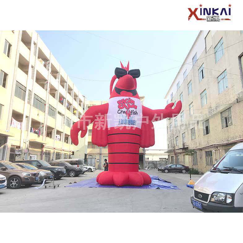 Inflatable lobster龙虾节广告充气虾模型 充气动物仿真气模虾子