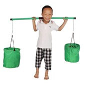 儿童挑扁担二抬东西游戏道具幼儿园感统体智能训练趣味游戏器材