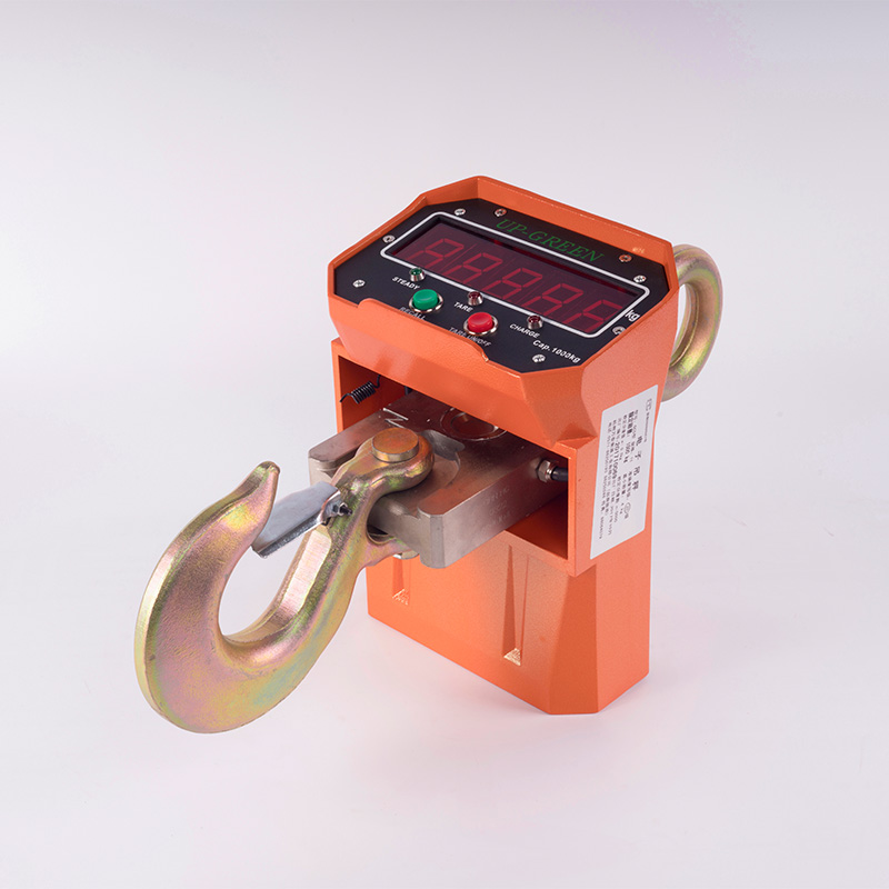 杭州万泰UPW电子吊钩秤吊磅高精度品质钢材吊称1T2TT5T10T带遥控