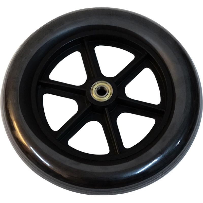 上海电动轮椅车轮胎寸免充气拆卸贝珍孚吉芮前小轮