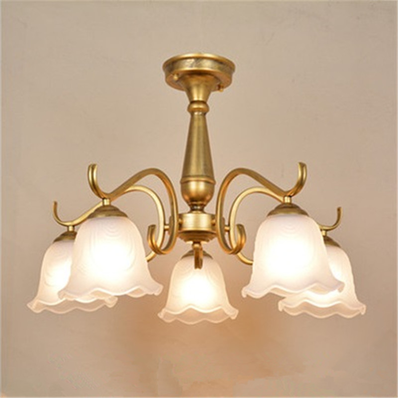 欧式铁艺返古铜复古吸吊灯客厅卧室餐厅书房美式简约灯饰新款