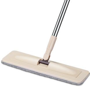 平板拖把家用擦地神器墩布大号排拖托把木地板瓷砖地尘推地拖拖布