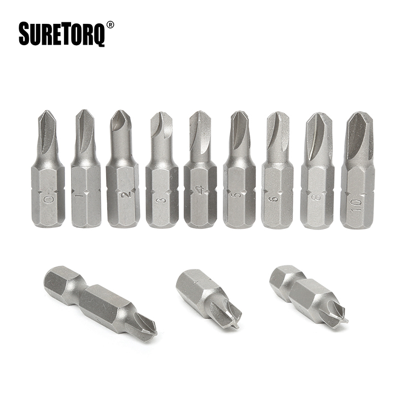 Phillips航空航天机修短十字批头工I业级飞机修理专用批S2钢批咀