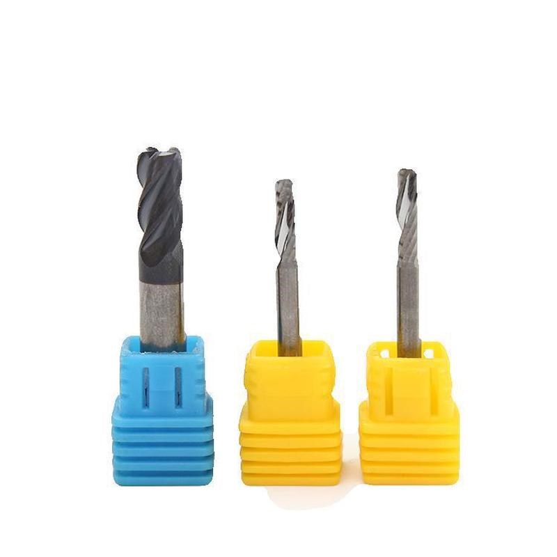 硬质合金铣刀 整体合金A钨钢铣刀 4刃平刀实心