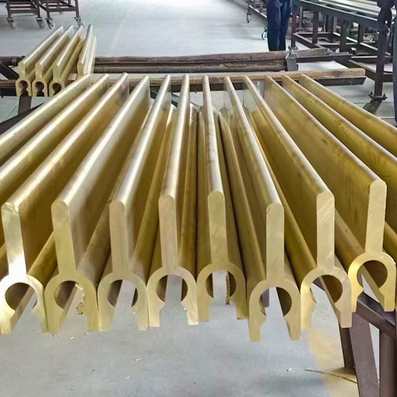 现货黄铜条h59 h62楼梯防滑铜条 地板装饰填缝过门Z条铜条异形