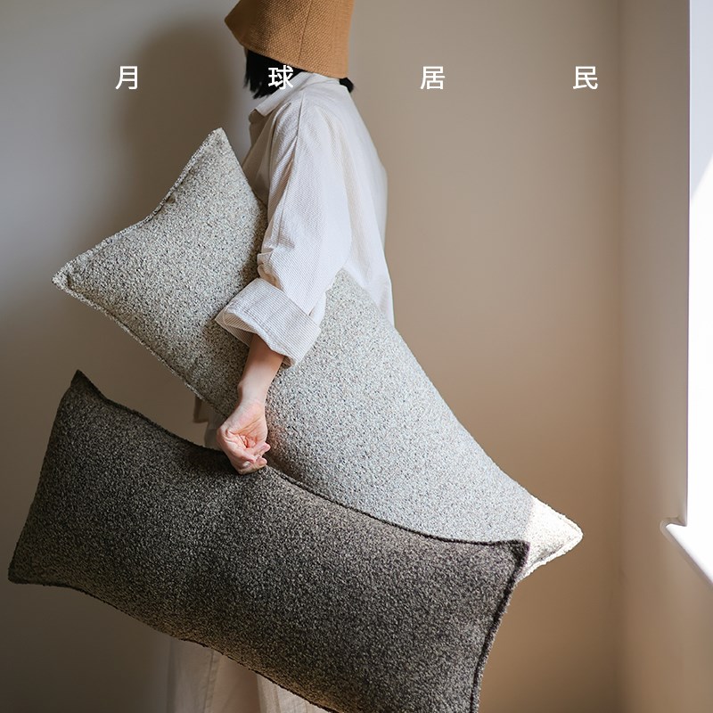 【月球居民 】悠长假期 原创舒适长条G靠枕抱睡孕妇抱枕沙发床头