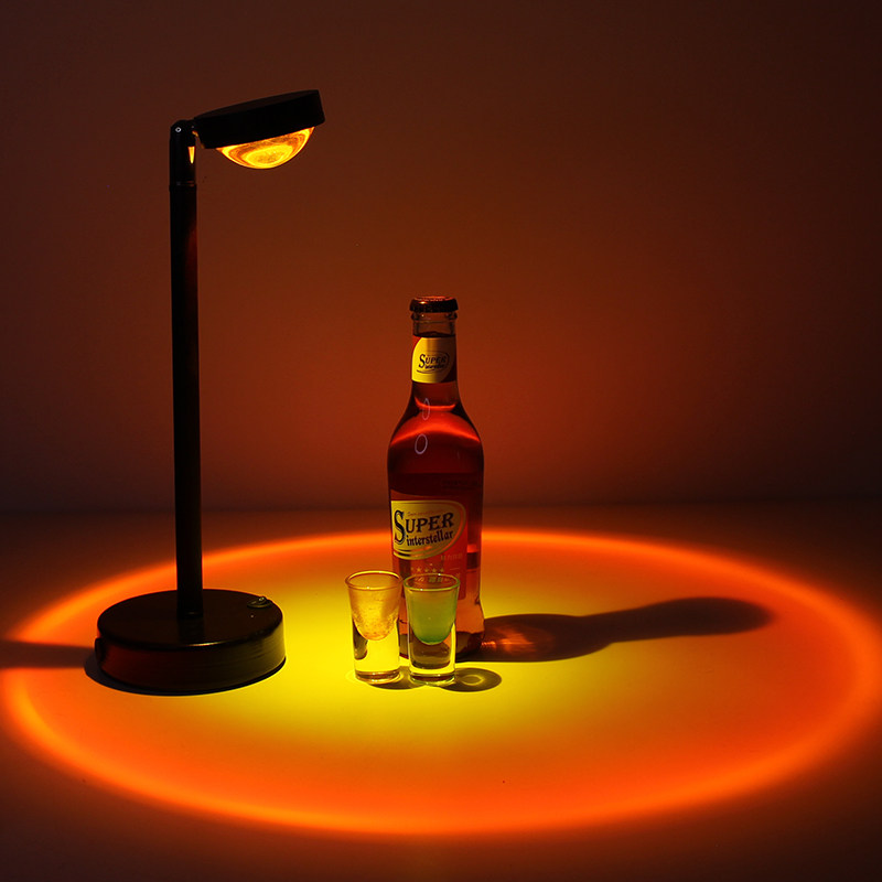 led充电酒吧台灯夕阳灯日不落灯网红西餐厅装饰桌面灯清吧氛围灯,家装灯饰光源,装饰台灯,淘宝优惠券,粉丝福利购,淘宝优惠卷