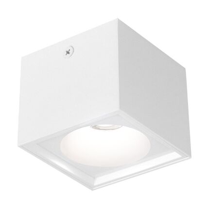 至御明装射灯极简客厅无主灯双头斗胆灯格栅led天花灯筒灯无主灯