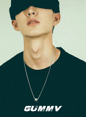 冷淡风男士项链美式嘻哈搭配链子小众锁骨链轻奢简约潮流吊坠首饰