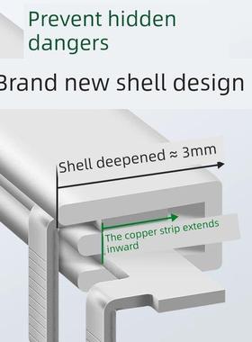 电气汇流排PA国标紫铜C空开连接排NXB断路器接线铜排跳线