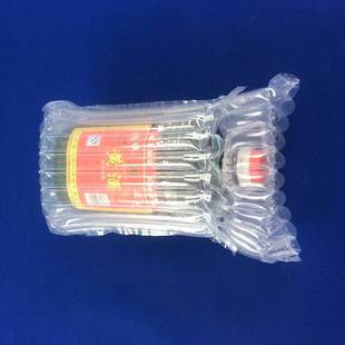 10柱高27CM气柱袋2.5L桶装 袋充气气泡柱气泡袋 黄酒快递防震包装