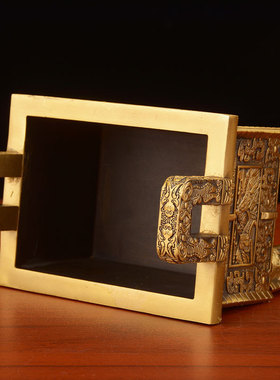 铜鼎摆件纯铜鼎家居客厅装饰办公室招财店铺开业乔迁商.务庆典礼