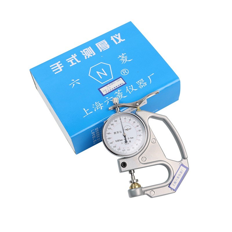 上海六菱CH-1-ST CH-1-S手持F千分测厚仪塑料簿膜薄片台式测厚仪