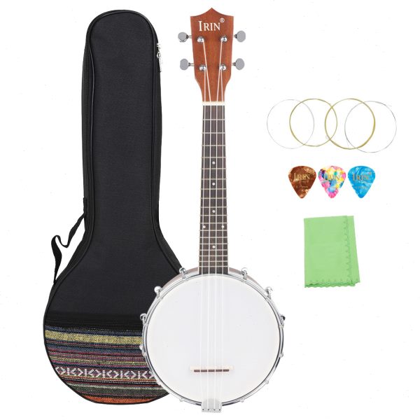 工厂四弦班卓琴斑鸠琴banjo西洋民族乐器4弦斑鸠琴吉他配送包