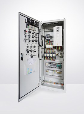 成套PLCd恒压供水控制柜 自动化控制柜配电柜 工控自动化控制柜