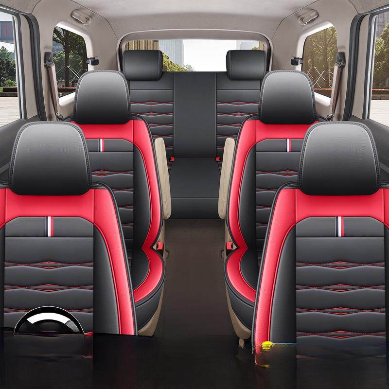 五菱宏光S座套加全包围S/荣光V旅程七人座四季专用真皮座垫
