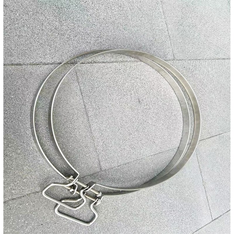 升级加宽加厚304不锈钢菜板z钢箍防裂钢圈菜墩包边紧固圆形砧板箍