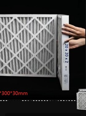 自制crbox空气净化器MERV14过滤网cr box中高效O13 加工F8滤芯HEP