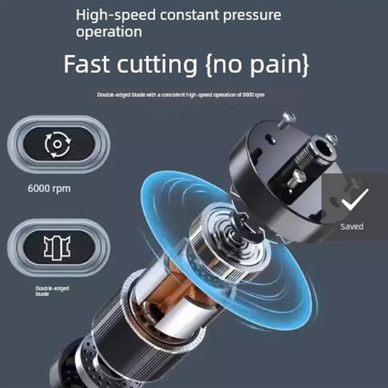 【下单立减50】鼻毛修剪器电动剃B鼻毛器便携式刮毛神器双刃刀头l