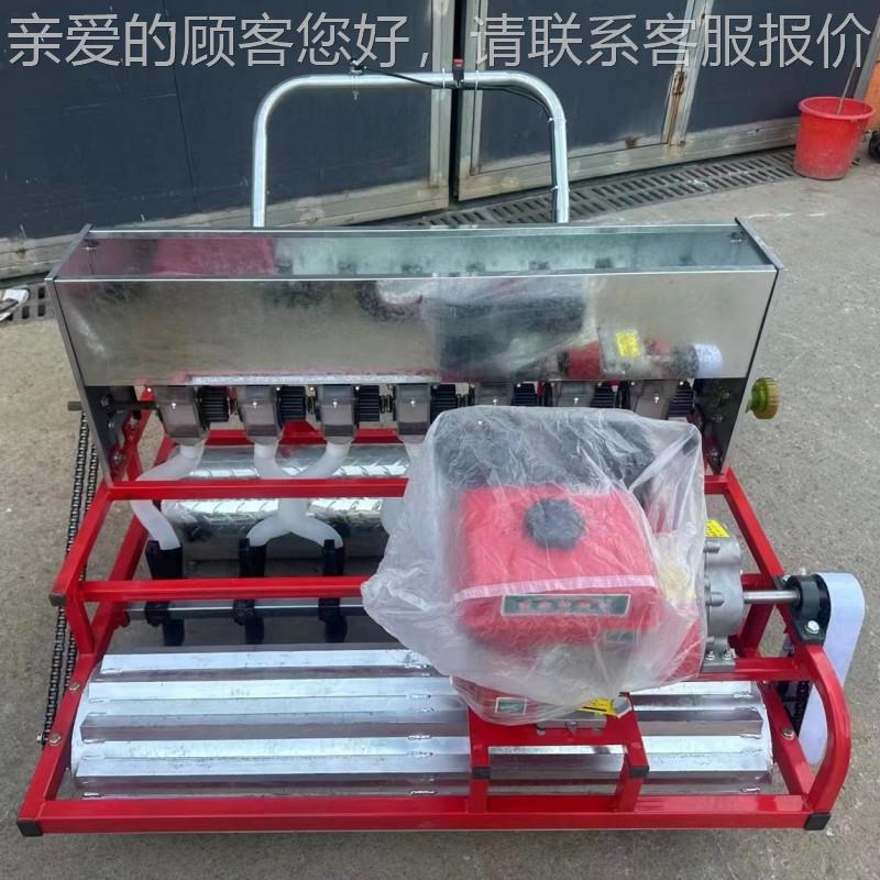 农点用机小粒种子精播 间苗青菜种植免机 十行萝卜种子DSR播机