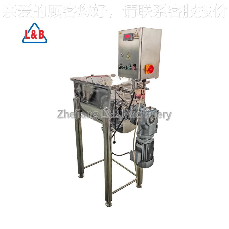 304不锈钢卧式搅拌机体 粉末加热搅拌TUQ搅罐拌 搅拌粉 粉末卧式