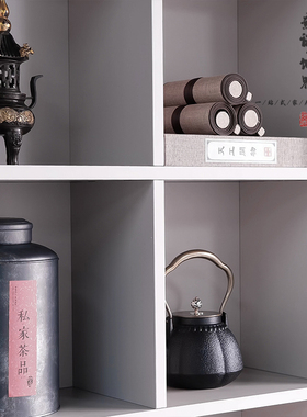 新中式轻奢高端摆件客厅办公室家居软装茶室博古架书房书柜装饰品