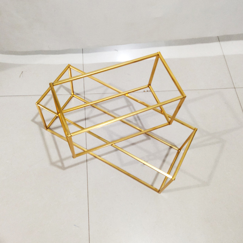 婚庆婚礼道具电镀方框铁艺架子长方体花架摆件T台布置几何路引,节庆用品/礼品,路引,淘宝优惠券,粉丝福利购,淘宝优惠卷