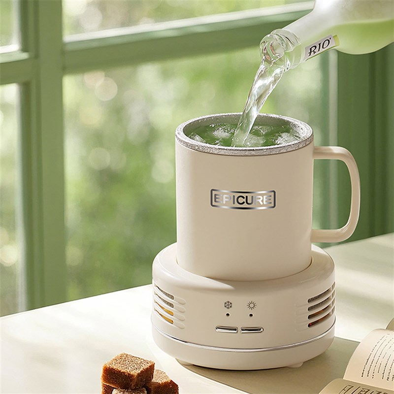 小型制冷机饮料宿舍办公室冰冻冰水冰镇快速O制冷杯水杯加热杯垫