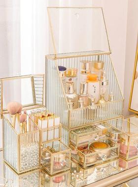 网红收纳盒梳妆台浴室卫生间房间装饰摆件卧室化妆台洗手间装饰品