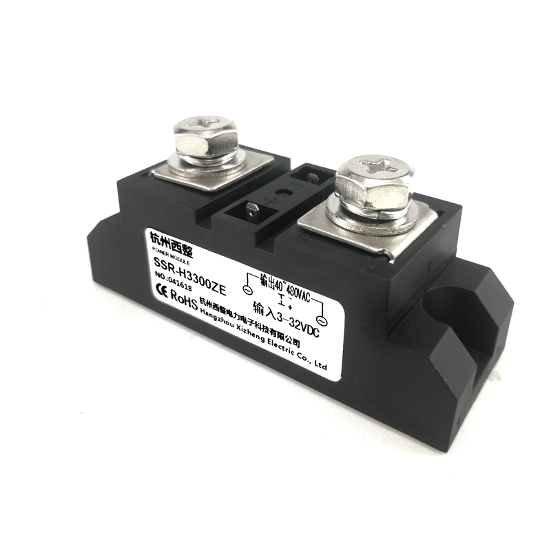 工业级固态继电器300A H3300Z直流控交流SSR-H3300ZET SSR-300DA
