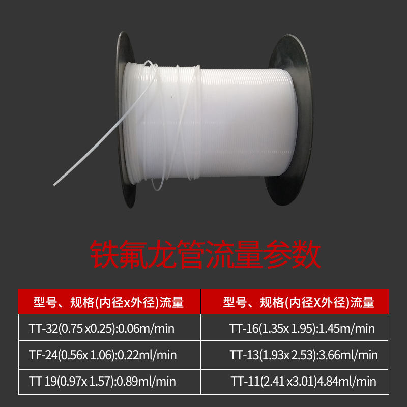 410/TP-50蠕动式点胶机专用管子快干胶铁氟龙管502出Y胶管耐腐蚀
