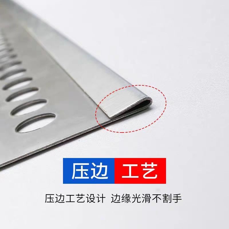 304不锈钢防盗窗垫n板阳台防护网冲孔板窗台防掉漏护栏防盗网垫板