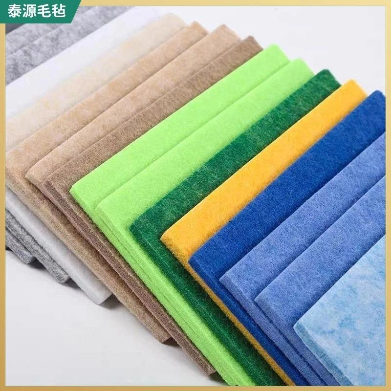 墙面吸音板魔术贴可粘原声吸收毛毡背K景装饰降噪吸音毛毡面板