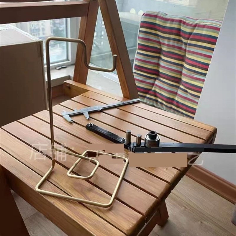 钢筋扁铁折c弯机弯曲器锚钩U型钉方型铁丝钢丝铜线手动折弯的工具