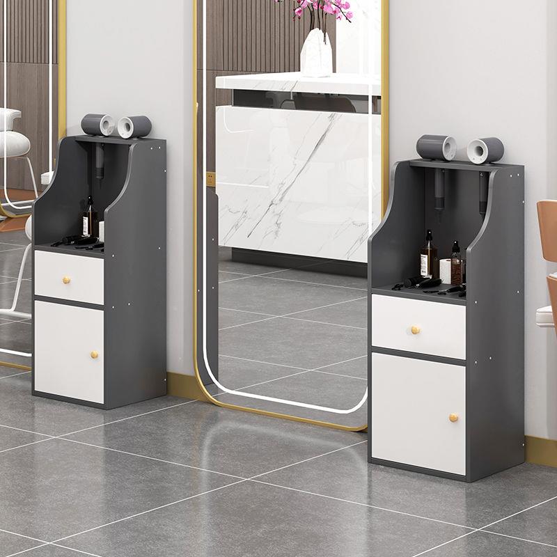 理发店工具柜美容店工具台美容院工具车发廊专用收纳置物架剪发柜