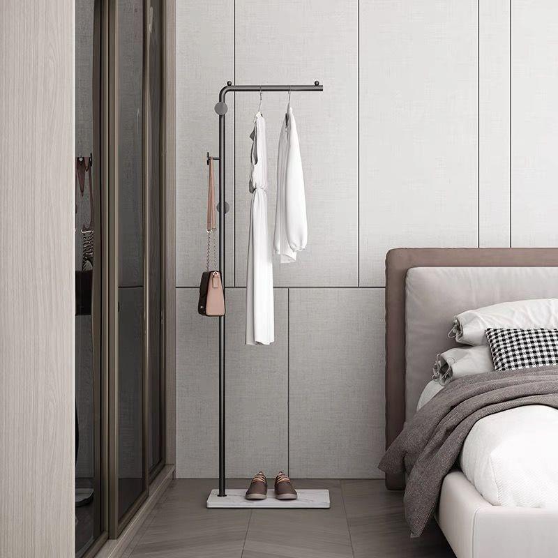 大理石衣帽架简易晾衣架落