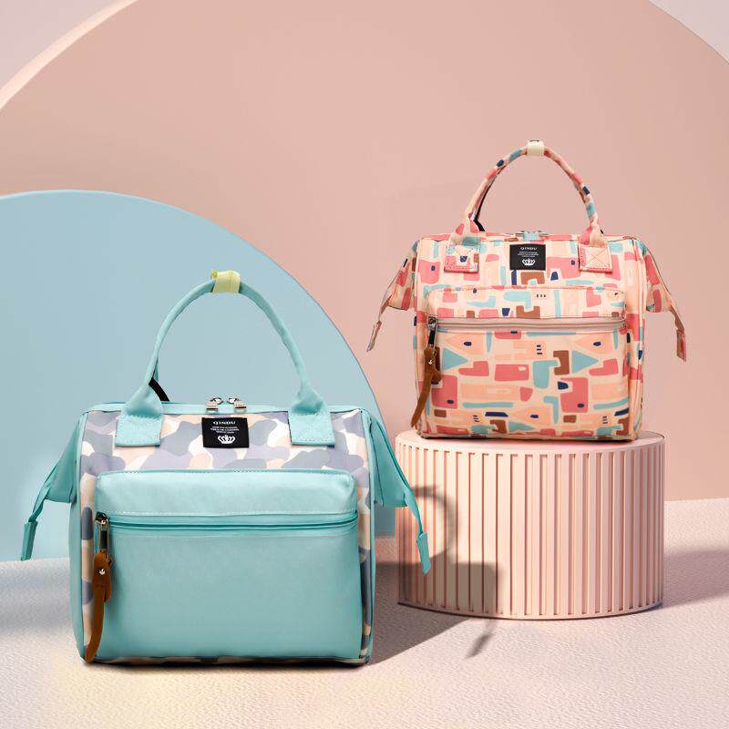 妈咪包中号轻便母婴包大容量外出手提包新款宝妈多功能单肩斜跨包