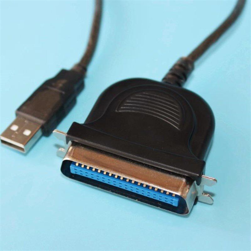 品质 并口转usb打印线CN36针数据连接DB36老式打印机线1284转换线
