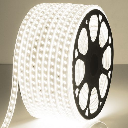 led灯带220v超亮5730双排中性光4000K工程家用商用自然光软灯带条