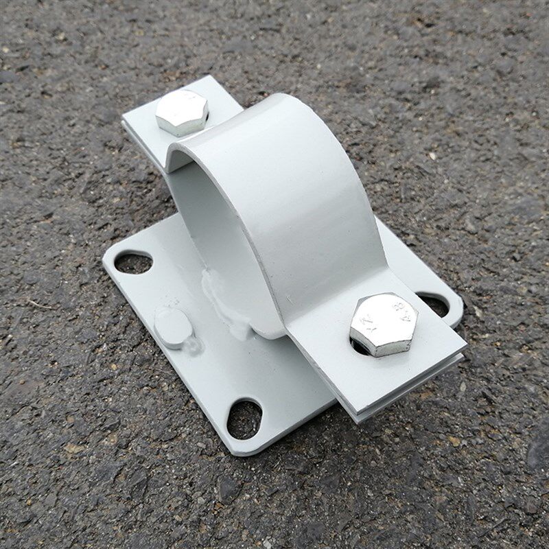 电线杆圆柱支架横臂n监控摄像机立杆专用抱箍紧锁墙壁固定管卡子