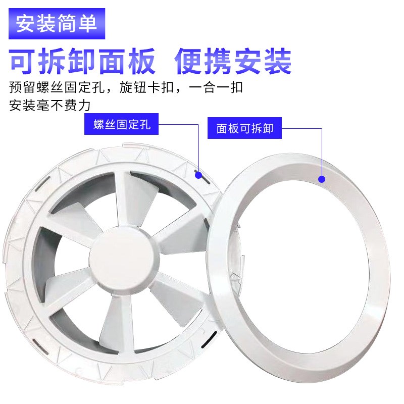 ABS旋流风口i圆形出风口涡轮旋转 喷口机场车站电影院中央空调风