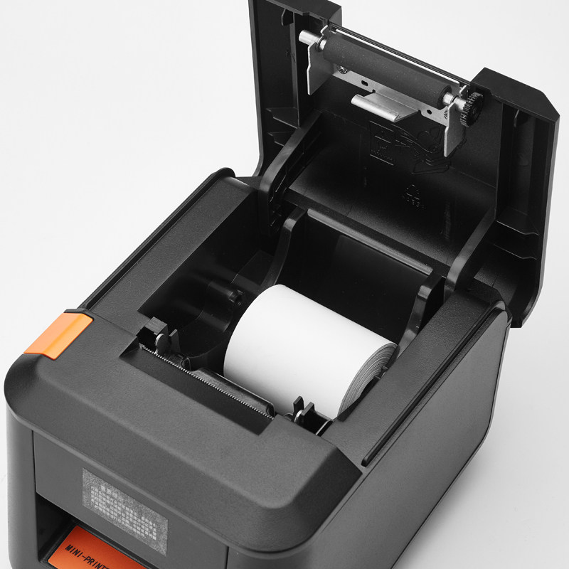 GAQIPL京秋热敏打印机超市小票据58MM收银打印机大齿轮餐饮可壁挂