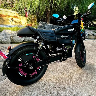 Himoto电动自行车专用前挡风罩猪头罩改装车把装饰配件前挡风