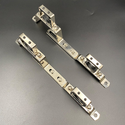 地暖分水器支架中心距可调节160-200长短安装一寸分水器主管通用