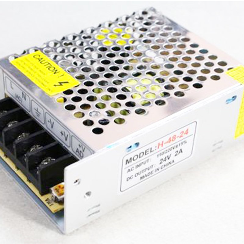 变压器220v转24v电子变压器电压转换器220v 24V 2A 4X8W 直流电源
