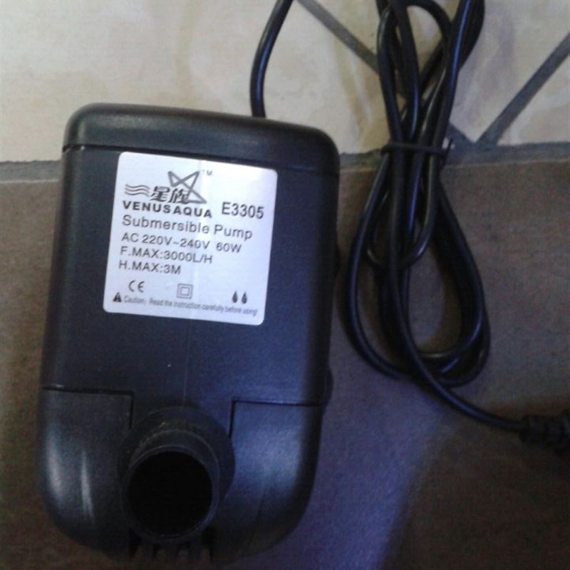 星族E3301/3302/3303超静音潜水H泵省电循环抽水泵鱼缸喷泉潜水泵