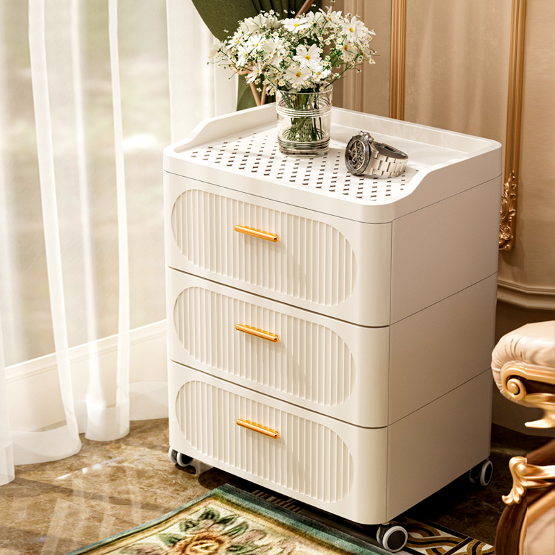收纳柜抽屉式塑料家用储物柜客厅多层G五斗柜卧室落地床头置物柜