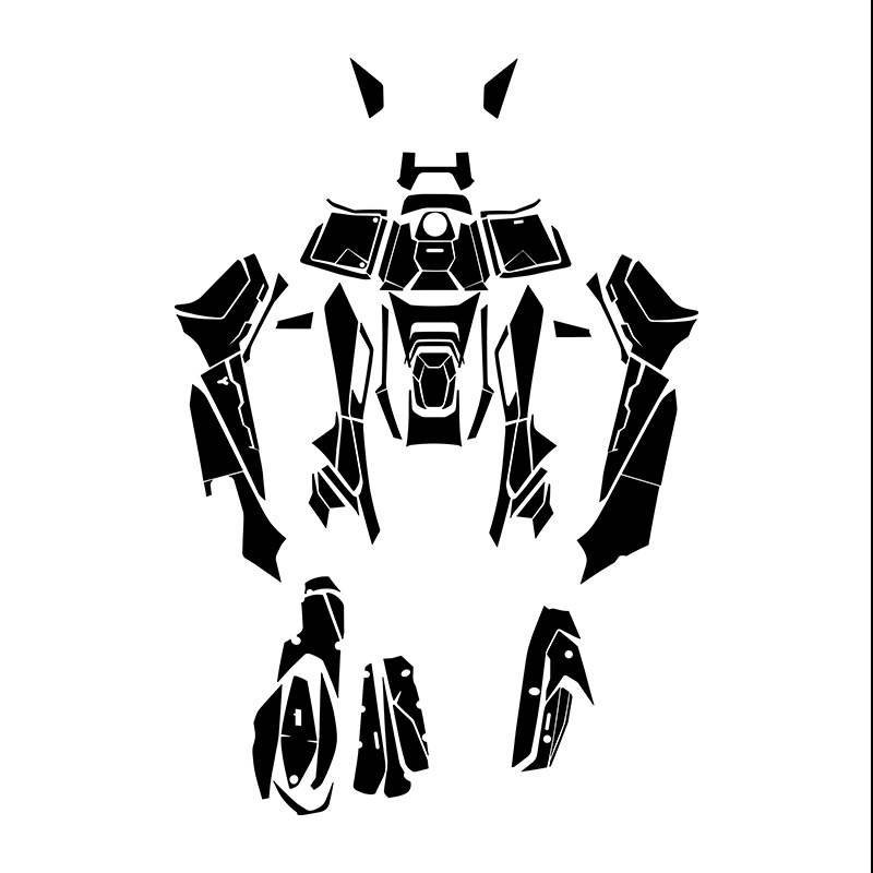 适用三阳哈士奇300改r装油箱盖装甲贴脚踏加厚橡胶防撞条防剐防水