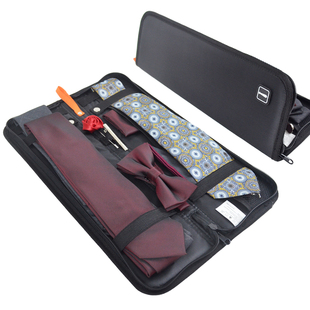 领带包便携出差旅行商务男士防皱收纳包领呔结夹分装行李箱分装袋