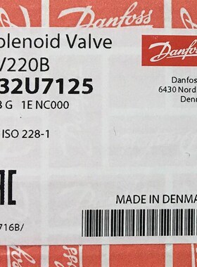 032U7125 # Danfoss//丹佛斯,传感器,气动阀